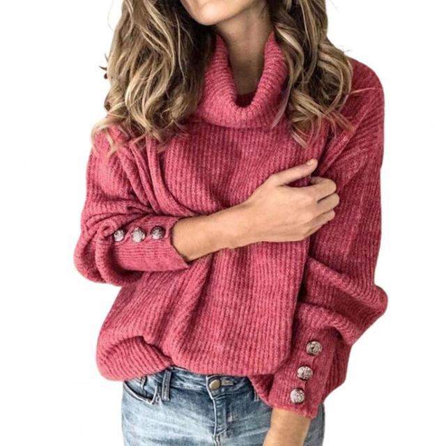 Sayloria | Oversize-Pullover mit Rollkragen