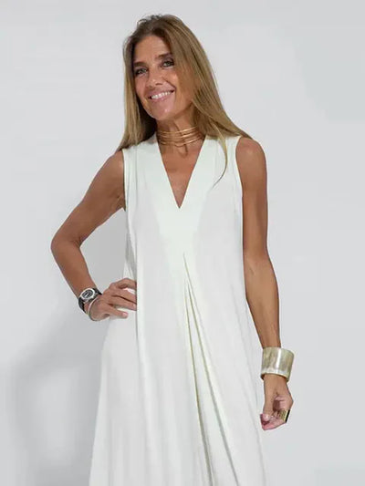Calla - Locker sitzendes langes Maxikleid