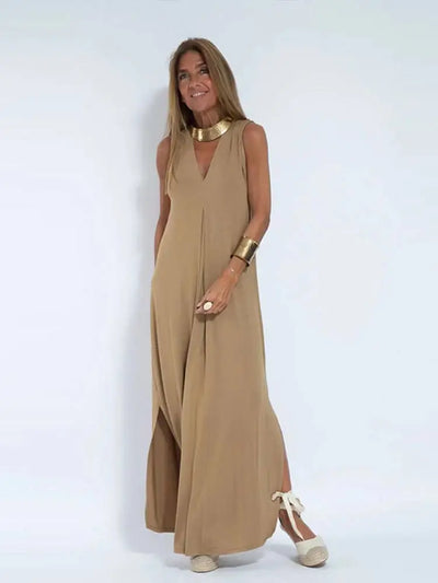 Calla - Locker sitzendes langes Maxikleid