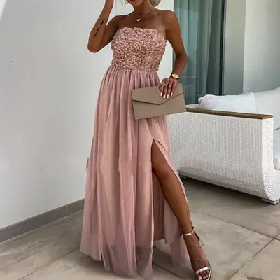 Vivory - Elegantes rückenfreies Partykleid