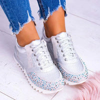 Heidi - Glitzerschuhe – Silber