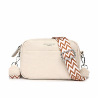 Elegante Damen-Kunsthandtasche – Stilvolles und robustes Design – Beige