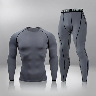 Boger Trainingsset | Sommer Fitness-Kompression Set für Herren