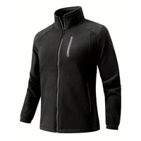 Julia | Dicke Unisexjacke für Winter und Outdoor – Schwarz