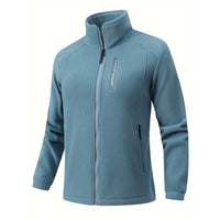 Julia | Dicke Unisexjacke für Winter und Outdoor – Hellblau