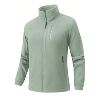 Julia | Dicke Unisexjacke für Winter und Outdoor – Hellgrün