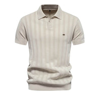 Niklas™ | Stilvolles Premium-Poloshirt – Beige