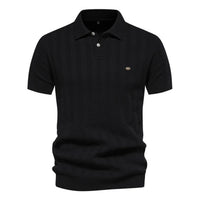 Niklas™ | Stilvolles Premium-Poloshirt – Schwarz