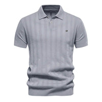 Niklas™ | Stilvolles Premium-Poloshirt – Grau