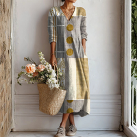 Emily | Bohemian Kleid – Mehrfarbig