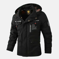 Eric | Wasserdichte Outdoor-Jacke – Schwarz