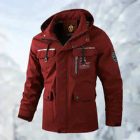 Agostino – Wasserdichte Outdoor Jacke – Rot
