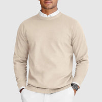 Leo™ - Herren-Sweatshirt mit Rundhalsausschnitt – Beige