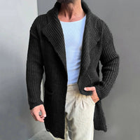 VOLKER - EXTRAFEINE STRICKJACKE – Schwarz