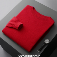 HEIMO - KASCHMIR PULLOVER – Rot