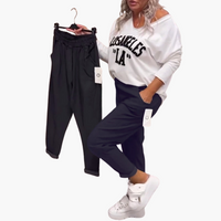 Elegante Damen Freizeithose – Marine
