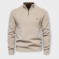 Vittorio - Half-Zip Pullover – Khaki