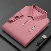 Percival | Herren Polohemd – Rosa