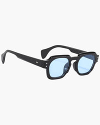Unisex Retro Sonnenbrille | UV-Schutz – Blau
