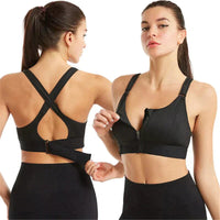 FitnessFlex Sport-BH – bequem und stylisch – Schwarz