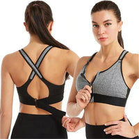 FitnessFlex Sport-BH – bequem und stylisch – Grau