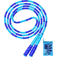 FlexiBead Springseil – Langlebig und verstellbar – Blau
