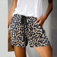 EVIE - Bedruckte Shorts – Leo-Muster