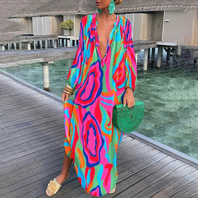 Allison - Stilvolles und luftiges Boho-Kleid für Frauen
