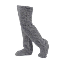 Lena | Flauschige Wintersocken extra weich & warm – Dunkelgrau