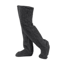 Lena | Flauschige Wintersocken extra weich & warm – Schwarz