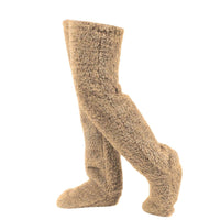 Lena | Flauschige Wintersocken extra weich & warm – Hellbraun