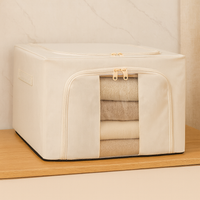 FoldLuxe | Kompakte Kleiderschrankkiste – Weiß - 24L