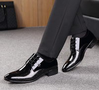 Sommer Business Schuhe für Herren | Bequeme Formelle Oxford-Schuhe – Schwarz