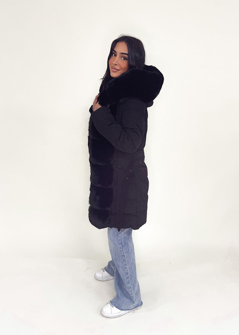 Crusk | Winterjacke mit Kunstfell
