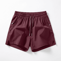 Ethan™ Sport-Shorts mit schnelltrocknendem, hochelastischem High-Mobility-Gewebe – Bordeaux