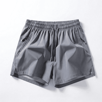 Ethan™ Sport-Shorts mit schnelltrocknendem, hochelastischem High-Mobility-Gewebe – Grau