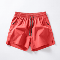 Ethan™ Sport-Shorts mit schnelltrocknendem, hochelastischem High-Mobility-Gewebe – Rot
