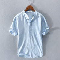 Noah | Herren Sommer-Shirt – Himmelblau