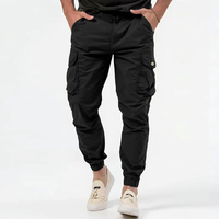 Rafal | Herren Cargo-Hosen – Schwarz