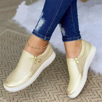 Trixie | Orthopädische Schuhe für Frauen – Gold