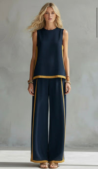 Selinay - Lässig-eleganter Zweiteiler – Marine
