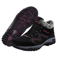 IceGuard™ - Hohe Winterstiefel mit Wärmeisolierung – Svchwarz/Rosa