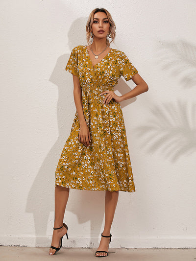 Bano | Elegantes Sommerkleid mit Blumendruck