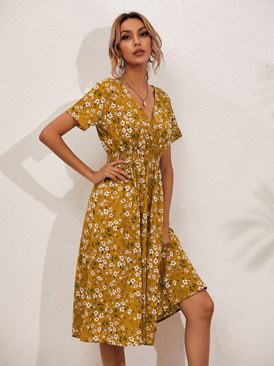 Bano | Elegantes Sommerkleid mit Blumendruck