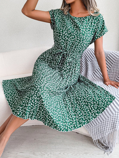 Kima | Elegantes Sommerkleid mit Blumendruck