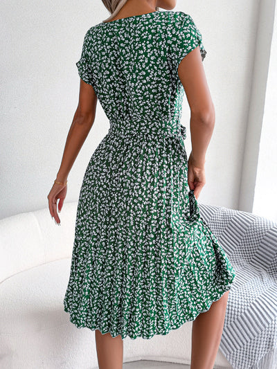 Kima | Elegantes Sommerkleid mit Blumendruck