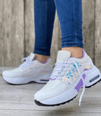 Damen Komfort-Sneaker Rutschfest Leicht – Lila