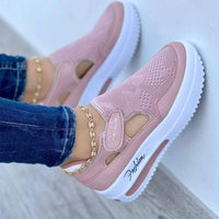 Damen Komfort Sneaker für jeden Anlass – Rosa