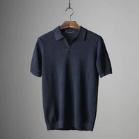 Klassisches Herren Poloshirt – Dunkelblau