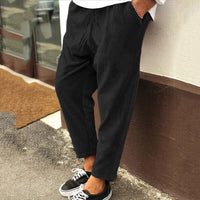 Herren Cord Hose - Modern und Vielseitig – Schwarz